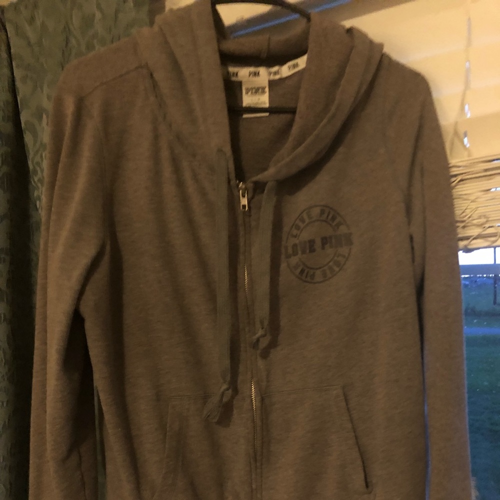 Victoria’s Secret Pink zip up hoodie